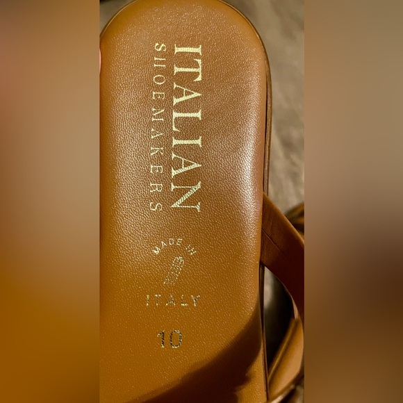 Women’s Italian shoemakers sandals size 10 - Picture 6 of 7